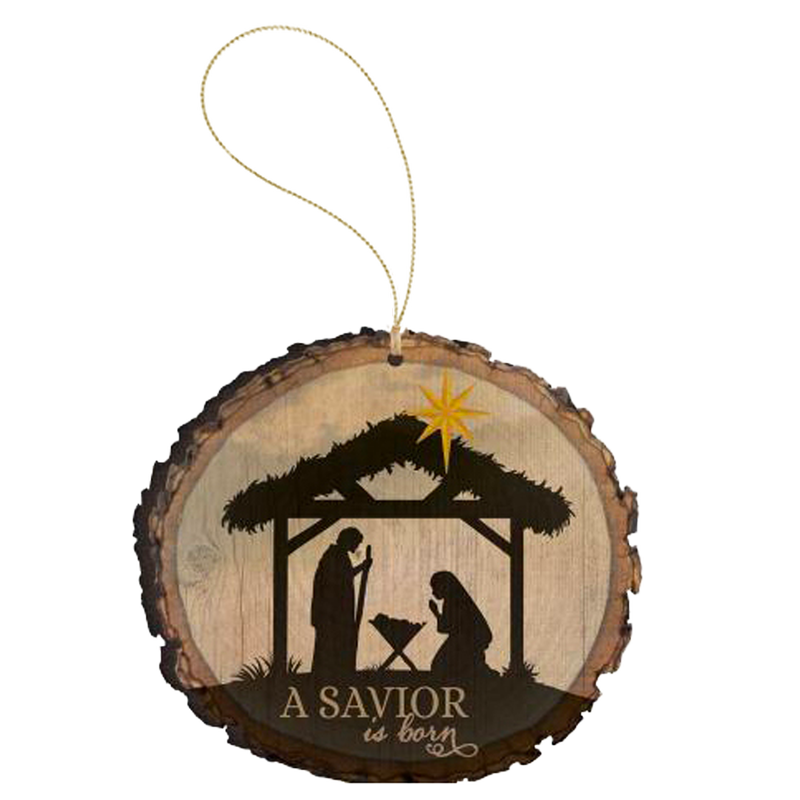 A Savior Is Born Ornament