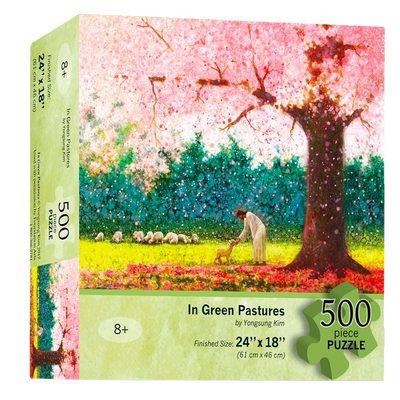 In Green Pastures 500 Piece Puzzle