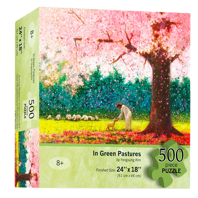In Green Pastures 500 Piece Puzzle