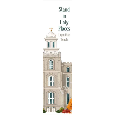 Logan Utah Temple Bookmark