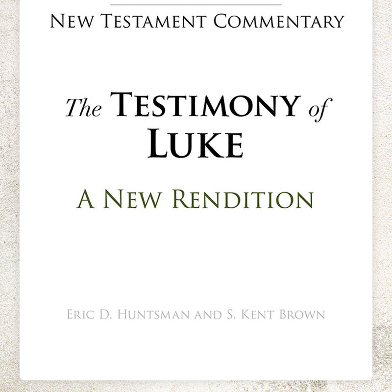 The Testimony of Luke: A New Rendition, , large image number 0