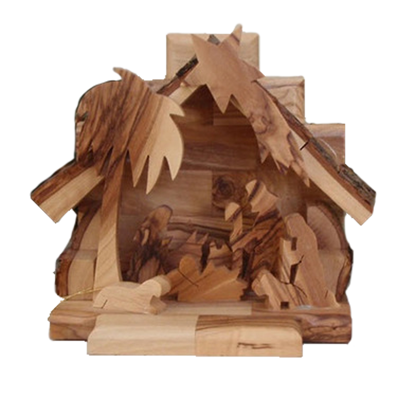 Olive Wood Nativity, , large image number 0