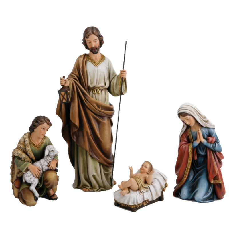 Holy Family and Shepherd Nativity, , large image number 0