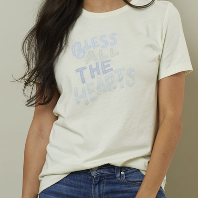 Bless All the Hearts Women's T-Shirt, , large
