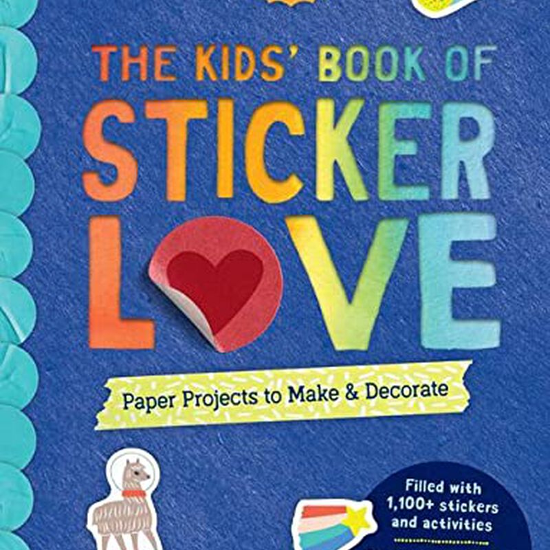 The Kids Book of Sticker Love, , large image number 0