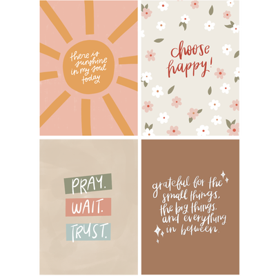 Choose Happy Print Set