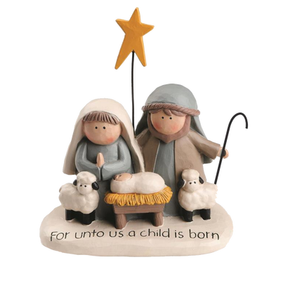 A Child is Born Nativity