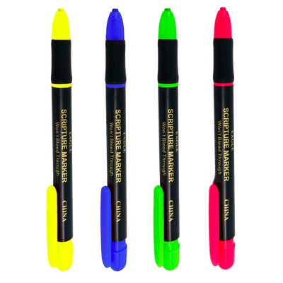 Single Retractable Scripture Marker with Refill