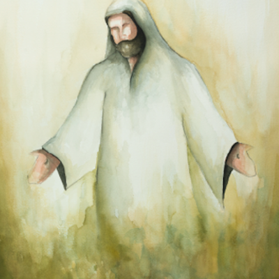 Faith That He Lives (27x22 Framed Art)