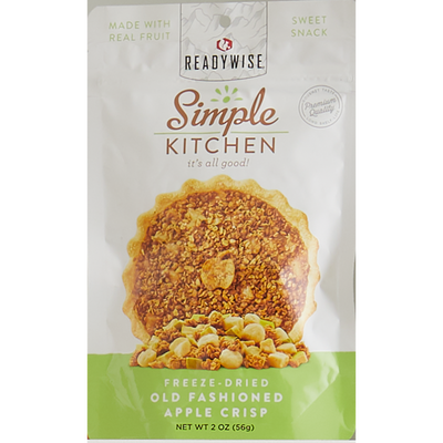 Simple Kitchen Freeze-Dried Old Fashioned Apple Crisp