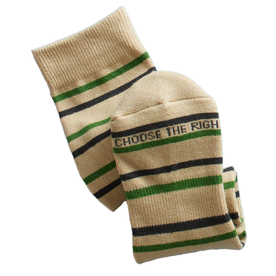 Men's Choose the Right Stripes Socks