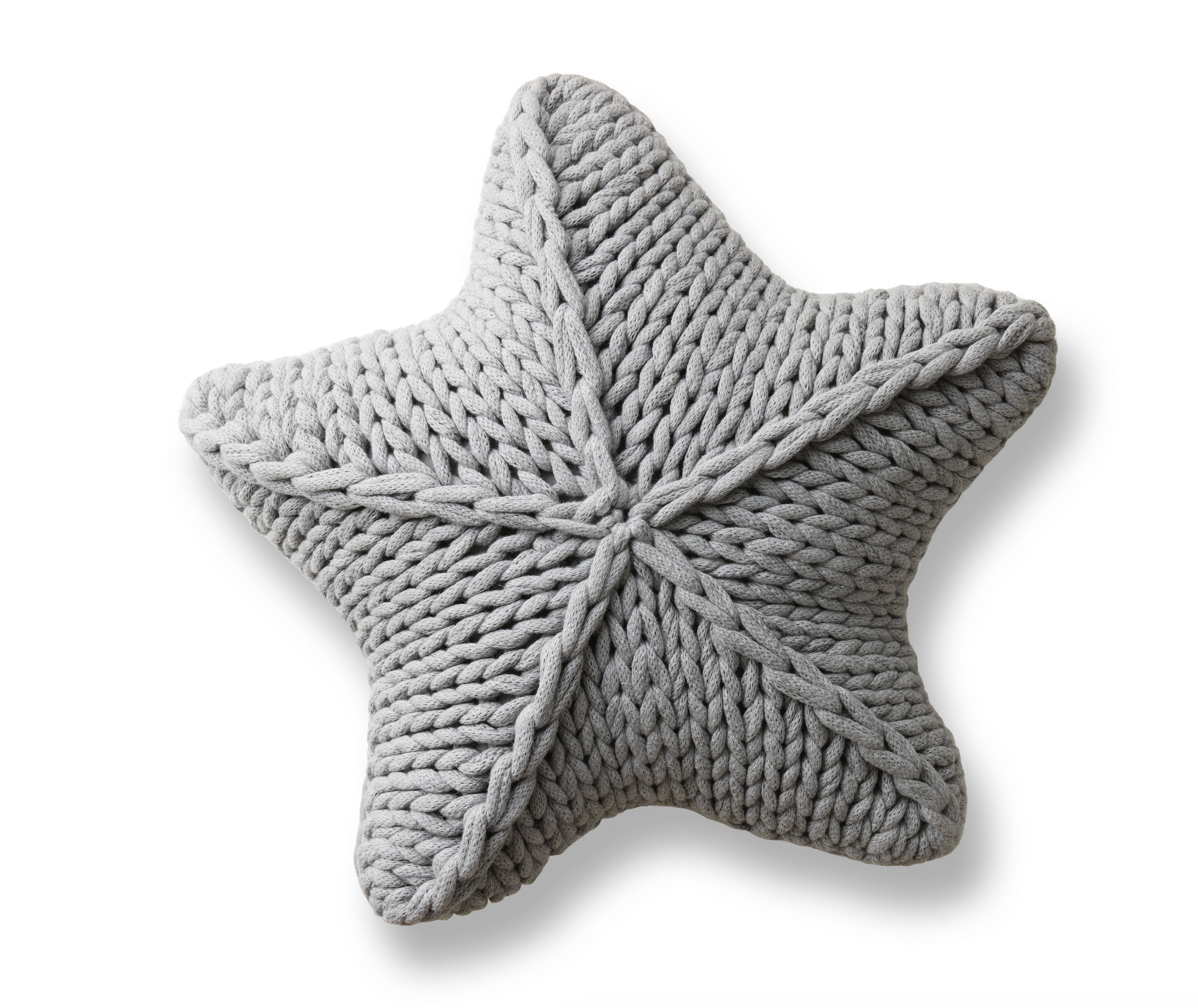Black and deals white star pillow