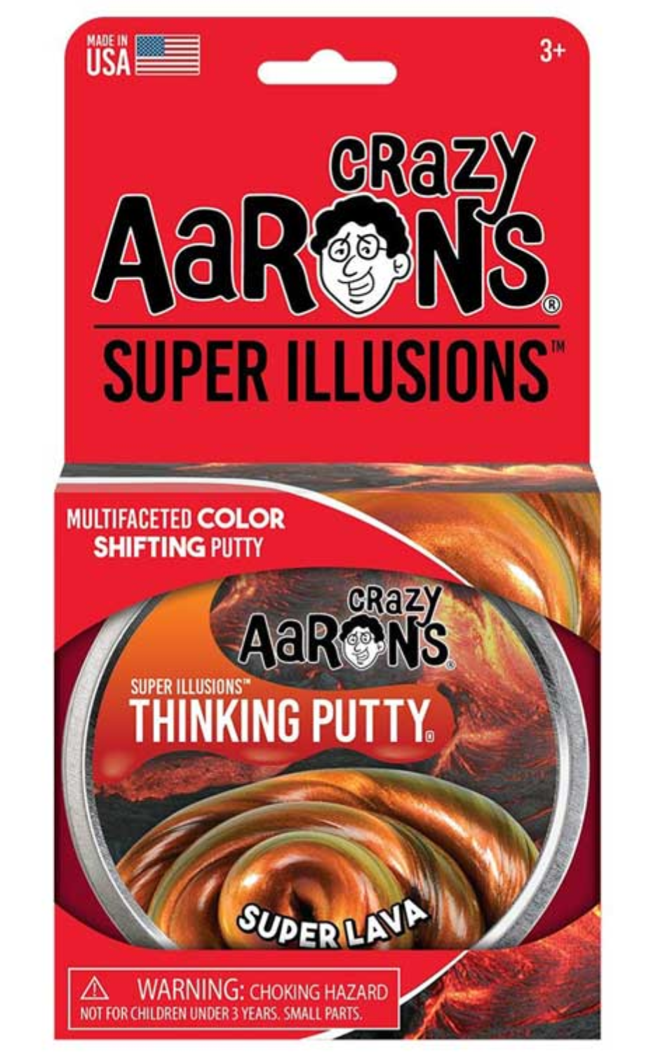 Super Illusions Super Lava Thinking Putty