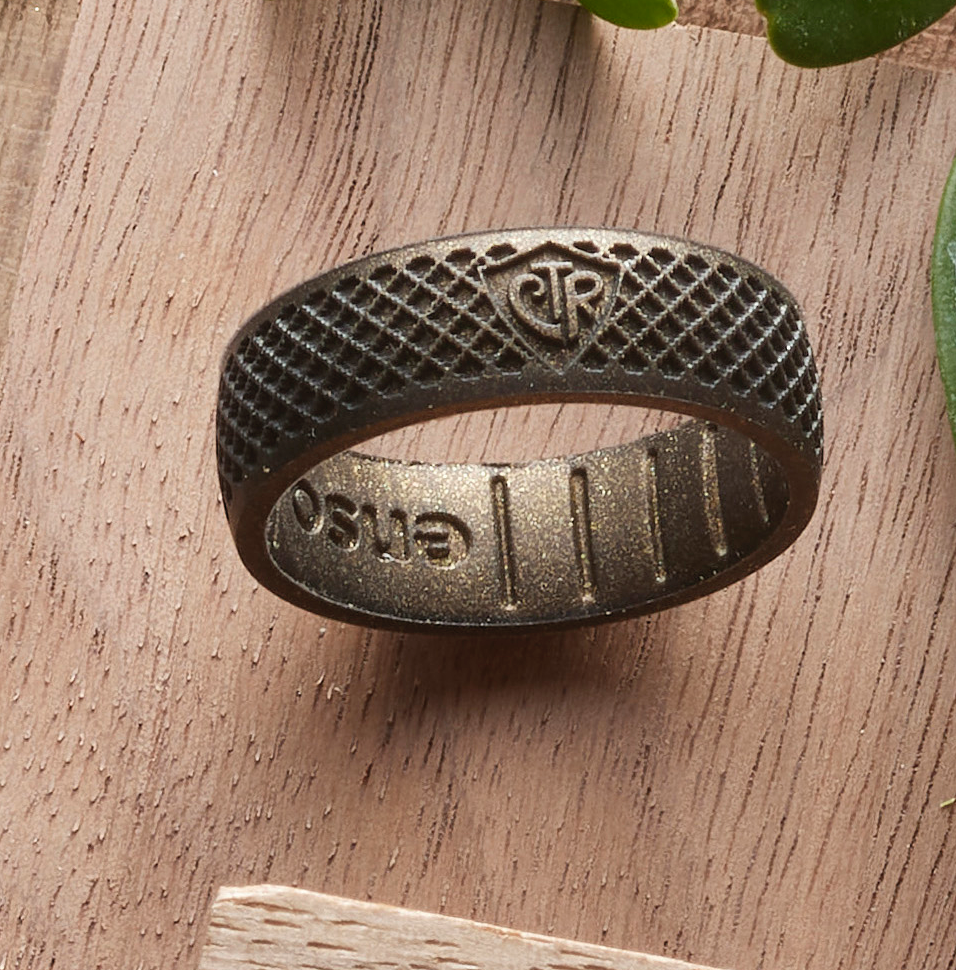Silicone Meteorite Grid CTR Ring